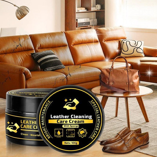 Leather Care & Cleaning Cream 100gm each (Pack of 2)